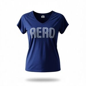 Aeropostale Tee Shirt Size SP Royal Blue